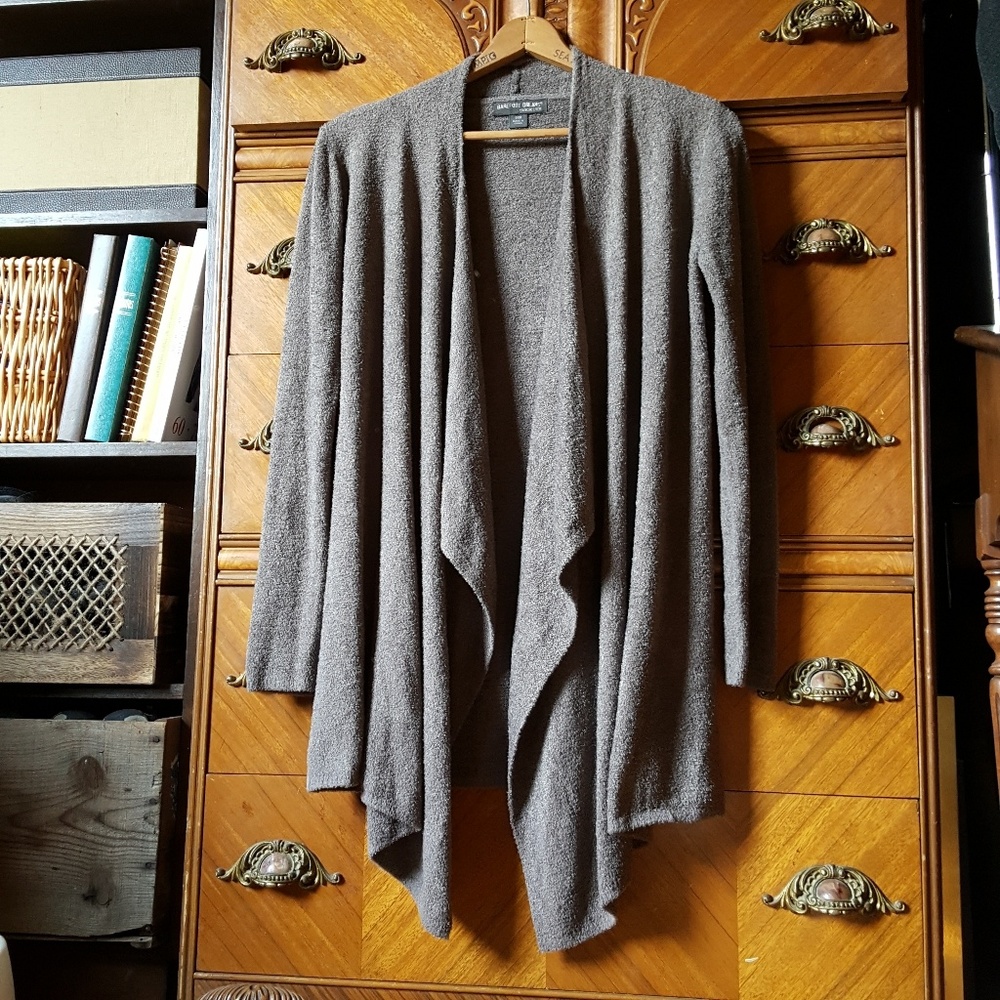 Barefoot Dreams Gray Cardigan